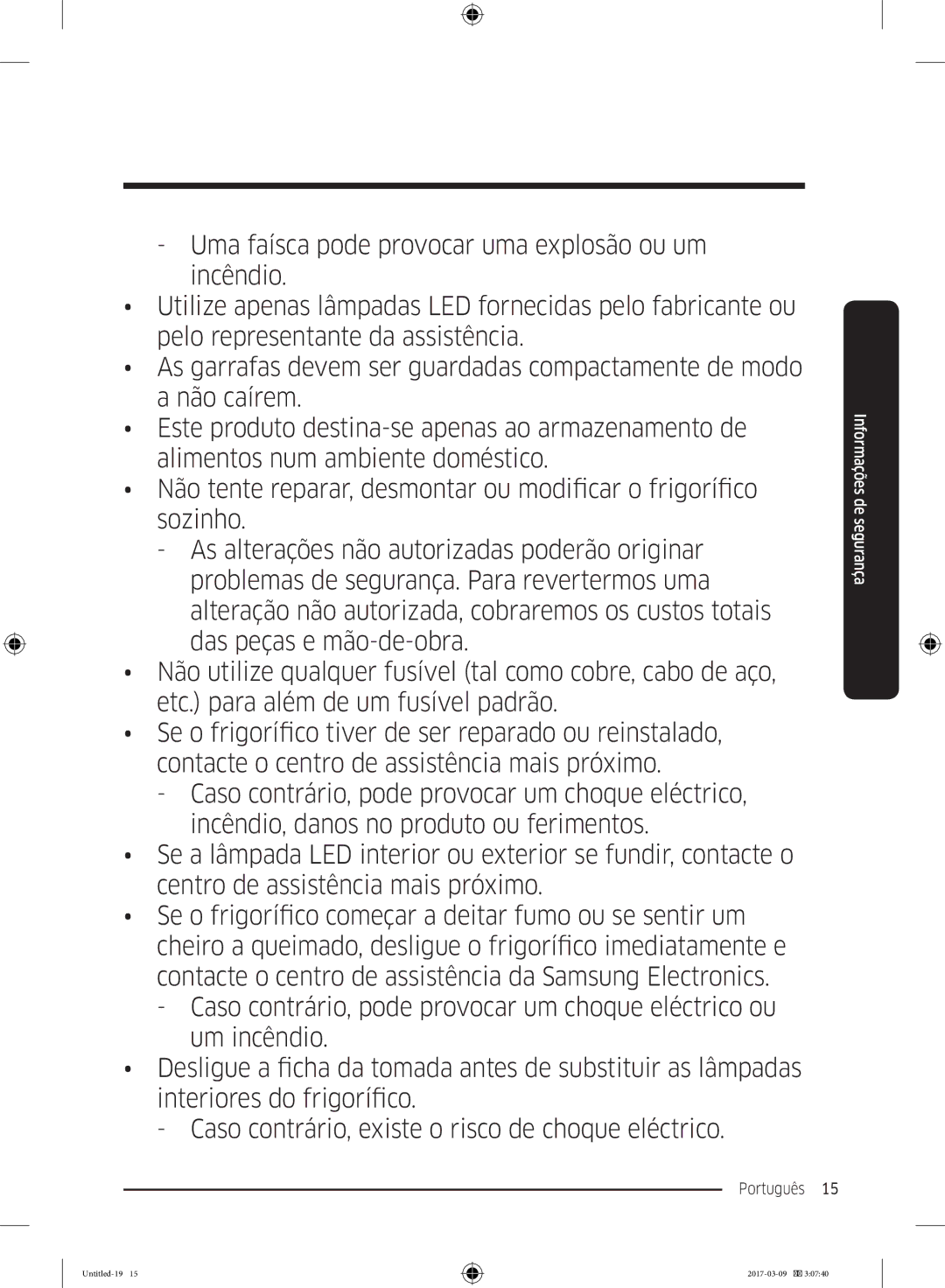 Samsung RZ32M71207F/ML, RZ32M7135S9/ES manual Português  